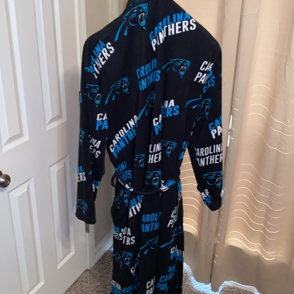 CAROLINA PANTHERS BATH ROBE - Picture 3 of 4